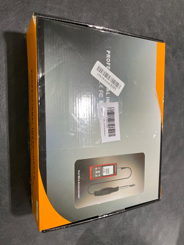 Photo 1 of Bonvoisin Anemometer Handheld Hot Wire Air Flow Velocity Meter CFM Wind Speed Gauges with Data Output Software Telescopic Probe for in Duct HVAC, Outdoor (Thermal Anemometer)