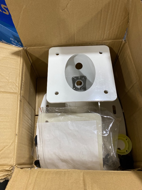 Photo 1 of APT-F-150-01 Aluminum Radar Mount 6" Forward Leaning Compatible with Garmin Raymarine Simrad Radomes