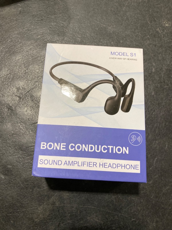 Photo 1 of BenexBesdi Bone Conduction Hearing Headsets for Daily Conversation, Wireless Open Ear Listening Headphones with Microphone Sound Pickup Long Working Hours