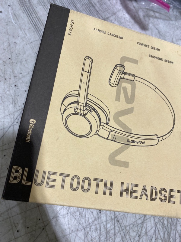 Photo 1 of Wireless Headset with Mic for Work, Bluetooth Headset with AI Noise Cancelling Microphone, Wireless Headphones with Mic & Mute Button, USB Dongle for Work from Home/PC/Computer/Call Center/ Teams/Zoom
