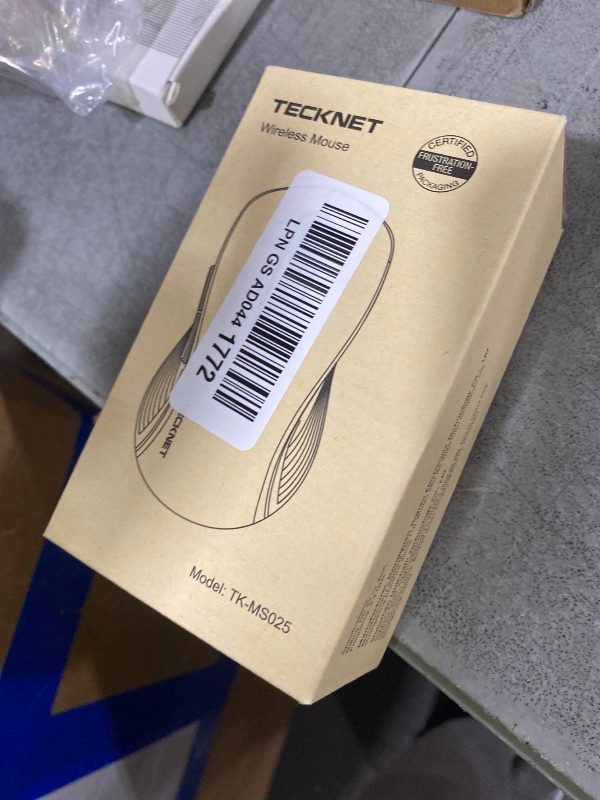 Photo 1 of TECKNET Bluetooth Mouse, [ USB + BT1 + BT2 ] Wireless Mouse for Laptop, Silent Click, Ergonomic Design, 4800 DPI Computer Mice Wireless, Dual Mode for Laptop, Computer, iPad, MacBook