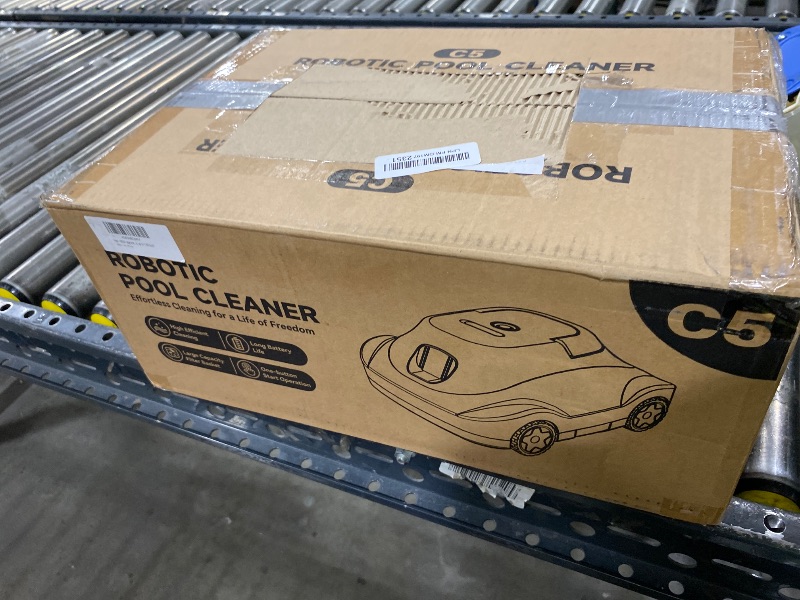 Photo 1 of (2026 Upgrade) Cordless Robotic Pool Cleaner, Automatic Pool Vacuum for Above Ground & Inground Pools, 170-Min Runtime, 3L Basket for Leaves & Debris, Auto-Parking, Powerful Suction up to 2000 Sq.Ft