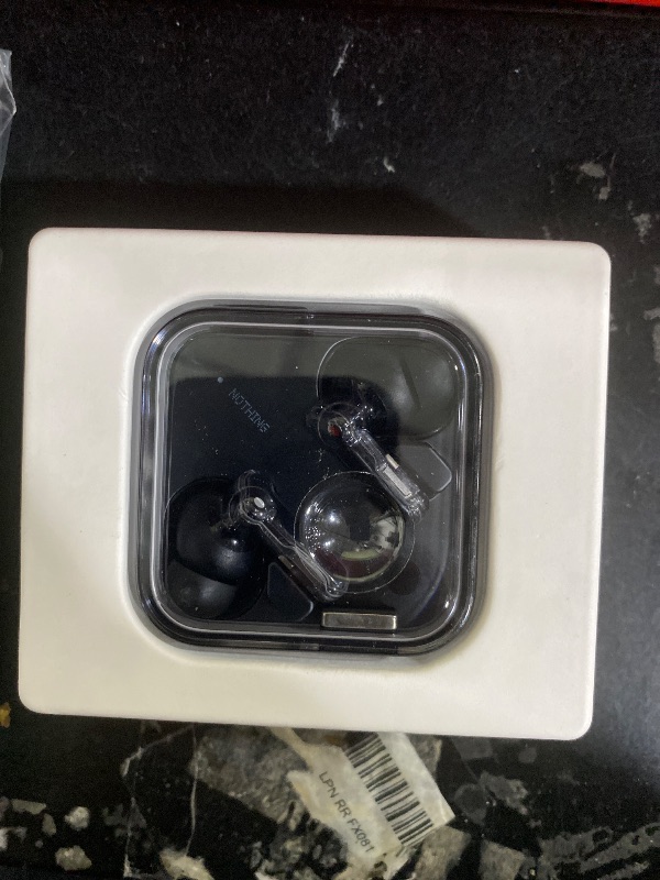 Photo 1 of Nothing Ear (3) Wireless Earbuds Super Mic 45dB Hybrid Active Noise Cancelling Bluetooth Headphones Hi-Res 6 Mics, 12mm Dynamic Bass Boost, Dual Connect ANC Sport Ear Buds for iPhone Android, Black