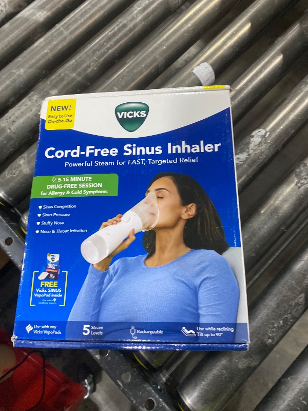 Photo 1 of Vicks Portable Cordless Steam Inhaler
