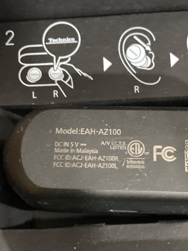 Photo 1 of Technics Reference Class Hi-Fi Wireless Ear Buds, Dolby Atmos with Head Tracking, Adaptive Noise Cancelling, 3 Device Multipoint, 10-Hr Battery, Wireless Charging, Improved Fit, EAH-AZ100-K(Black)