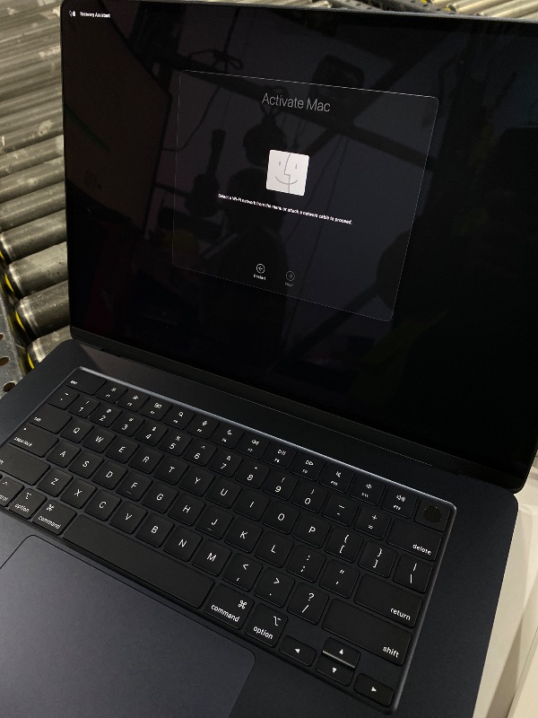 Photo 1 of Apple 2025 MacBook Air 15-inch Laptop with M4 chip: Built for Apple Intelligence, 15.3-inch Liquid Retina Display, 24GB Unified Memory, 512GB SSD Storage, 12MP Center Stage Camera, Touch ID; Midnight