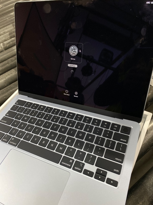 Photo 1 of Apple 2025 MacBook Air 13-inch Laptop with M4 chip: Built for Apple Intelligence, 13.6-inch Liquid Retina Display, 24GB Unified Memory, 512GB SSD Storage, 12MP Center Stage Camera, Touch ID; Sky Blue