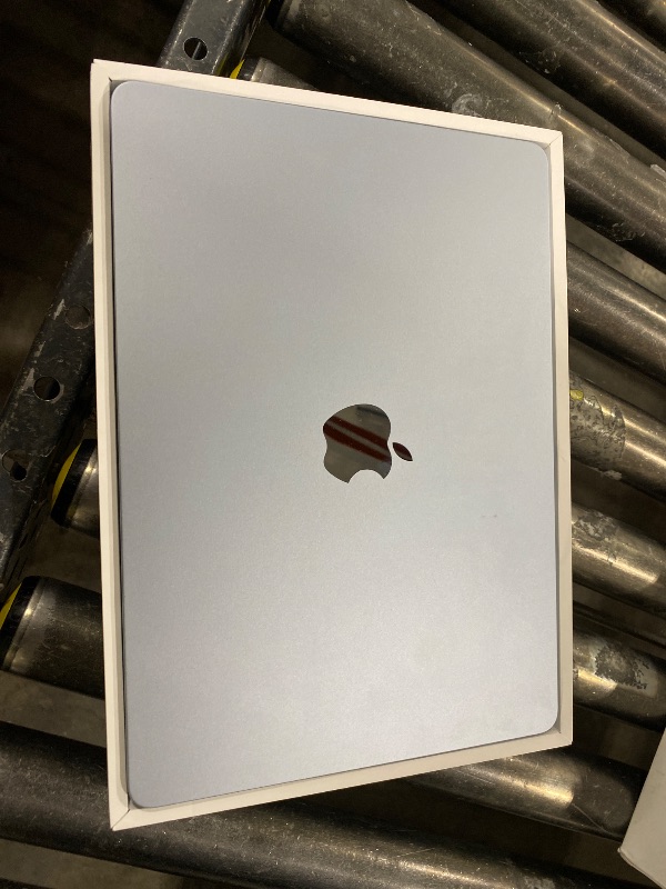 Photo 1 of Apple 2025 MacBook Air 13-inch Laptop with M4 chip: Built for Apple Intelligence, 13.6-inch Liquid Retina Display, 24GB Unified Memory, 512GB SSD Storage, 12MP Center Stage Camera, Touch ID; Sky Blue