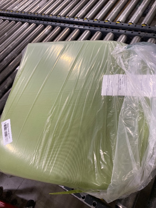 View 2 of HARBOREST Outdoor Chair Cushions Set of 6, Water Resistant Patio Chair Cushions with Ties, Outdoor Seat Cushions for Patio Furniture, 17"x16"x2", Grass Green
