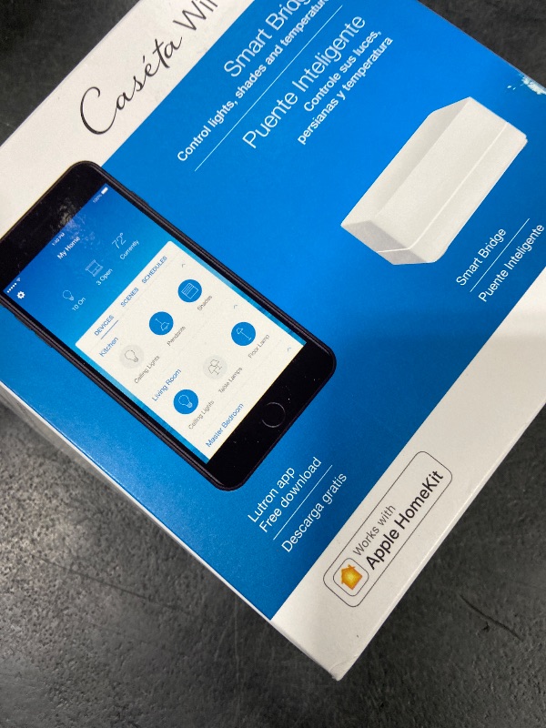 Photo 1 of Caseta Clear Connect Smart Bridge Light Control, White