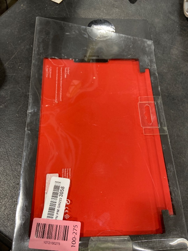 Photo 1 of Red Touch Cover for Microsoft Surface