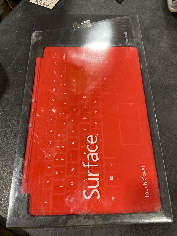 Photo 1 of Red Touch Cover for Microsoft Surface