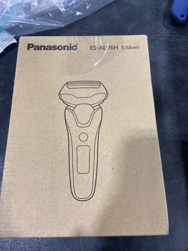 Photo 1 of Panasonic ARC5 Electric Razor for Men Face, Wet & Dry Shavers with Foil Shaver, Pop-up Trimmer, Ultra-Fast 5-Blade, Smart Shave Sensor, 16D Flexible Pivoting Head - ES-ALV6HS (Silver)