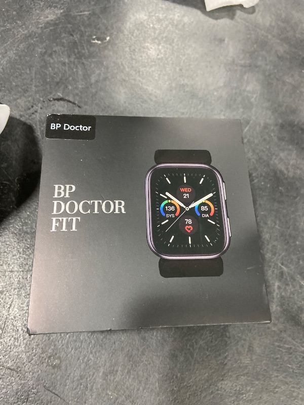 Photo 1 of BP Doctor Blood Pressure Smart Watch, 1.95'' Blood Pressure Smartwatch with Air Pump Cuff, Blood Pressure Sleep Monitor Sports Tracking for Android iOS Supports Data Sharing, Reminder Monitoring