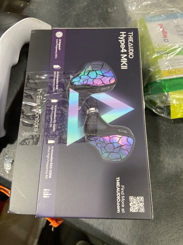 Photo 1 of Linsoul THIEAUDIO HYPE 4 MKII 2DD + 4BA Hybird In Ear Monitor,HiFi Wired IEM Earphones,Engaging & Studio Neutral Tuning,CNC Aluminum Gaming Earbuds with 3.5/4.4mm Modular Cable for Musician Audiophile