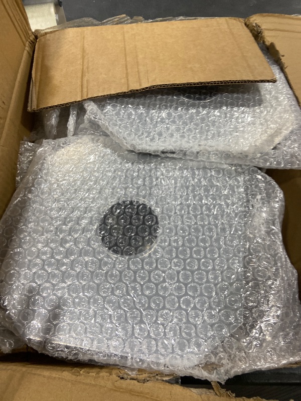 Photo 1 of 4 Pack Stationary Dock Base Plate,Floating Dock Brackets Hardware, Dock Foot Plate Stationary Dock Bottom Pad for Feet Post Pipe Pole Leg,Support and Hold Docks & Prevent Sinking into Mud