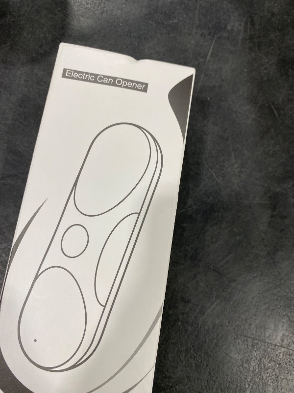 Photo 1 of Electric Can Opener, One-Touch Automatic Can Opener, USB Rechargeable Electric Can Opener for Seniors with Arthritis- Cordless Battery Powered, Side Cut, Smooth Edge, Handsfree, for Any Size Cans