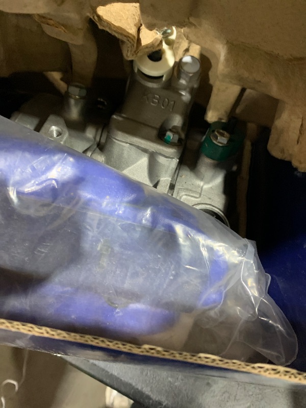 Photo 1 of AISIN AFTERMARKET ACCT-00201 Air Conditioner AC Compressor - Compatible with Toyota Highlander 2009-2013 2.7L, Venza 2009-2016 2.7L - with 6-Pulley Groove, with Clutch
