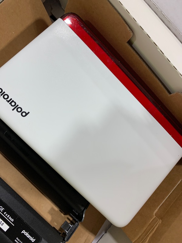 Photo 1 of Polaroid Hi-Print Bluetooth 4x6 Photo Printer + Photo Paper Bundle (80 Sheets Included) (6552)