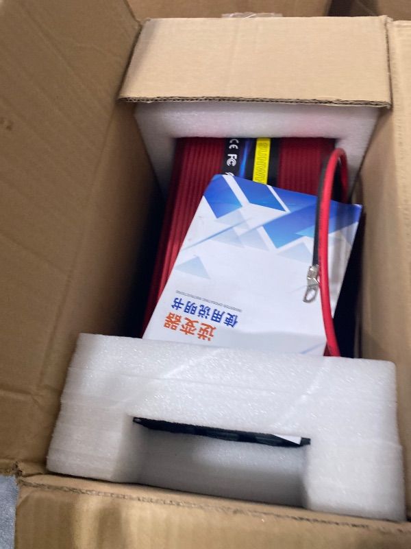 Photo 1 of SUNWHEEL 3000W 24V Pure Sine Wave Inverter, 24V DC to 110V/120V AC Power Inverter for RV?Off Grid?Truck?Power Outage with 4 AC outlets and LCD Display