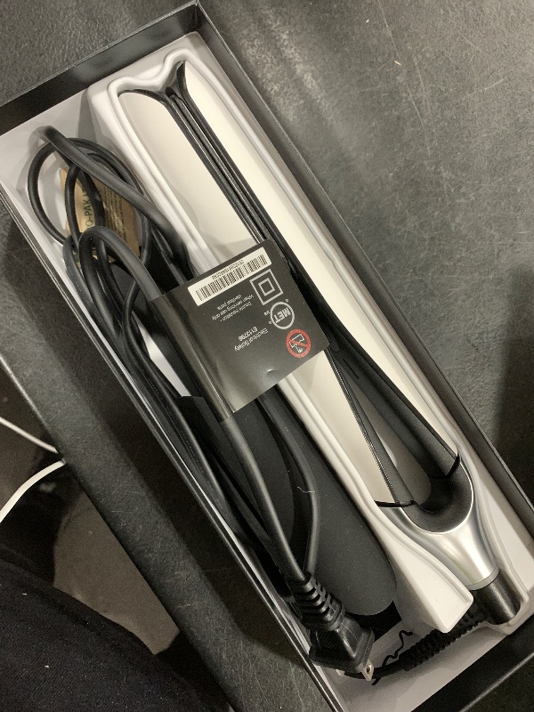 Photo 1 of ghd Chronos Styler - 1” Smart Flat Iron Hair Straightener with HD Motion-Responsive Technology, Faster Styling, 24-Hour Results, More Shine, Less Frizz, and No Extreme Heat Damage - White