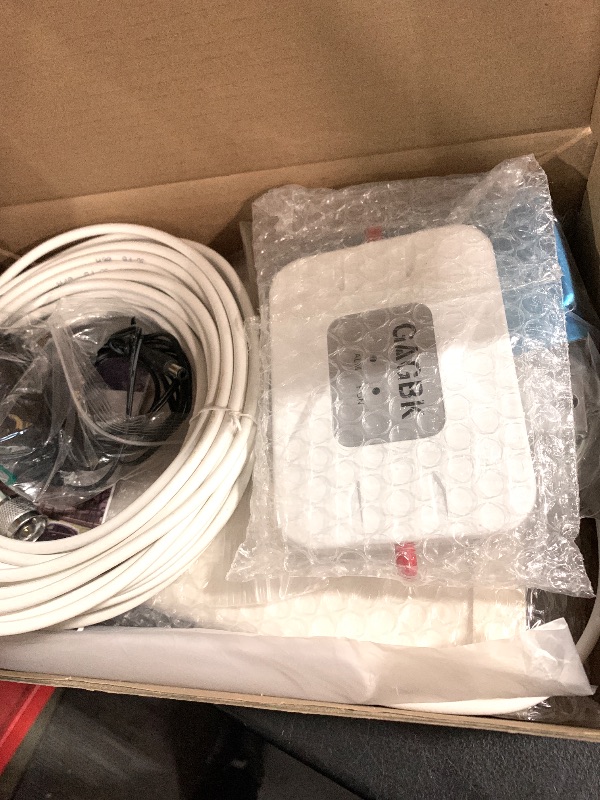Photo 1 of 2026 Latest AT&T Cell Phone Signal Booster AT&T Signal Booster ATT Cellular Booster for 5G 4G LTE on Band 12/17 ATT Cell Phone Booster ATT Cell Booster AT T Signal Extender Boost Call/Data White