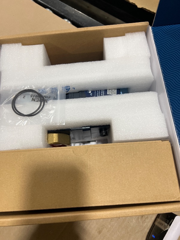 Photo 1 of Moen Flo 1-1/4-inch Smart Water Shut Off Valve, Smart Home Water Monitor Leak Detector, Wifi Connected, App Enabled Flow Meter and Shutoff, 900-002