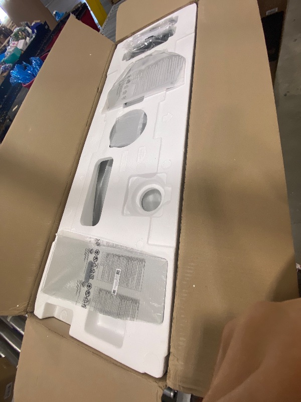 Photo 1 of FOR PARTS, DOES NOT FUNCTION ***************Samsung 49-Inch Odyssey G9 (G95SD) Series QD-OLED G-Sync Compatible Curved Gaming Monitor, 240Hz, 0.03ms, Dual QHD, Glare Free, FreeSync Premium Pro, Ergonomic Stand,LS49DG956SNXGO,2024, 3 Yr Warranty