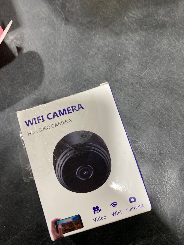 Photo 1 of RFAWKNG 1pcs Only 0.9 inch Hidden Camera with Audio/Video Mini Small Spy Home Indoor Night Vision Motion Detection Baby Monitor Wireless Outdoor Nanny WiFi espias Security Secret (1, Black, mini)