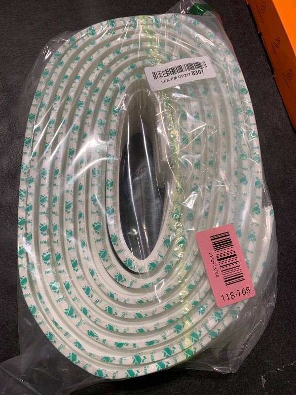Photo 1 of 16.5ft Self Adhesive Crown Molding Trim, White Wall Edging Strip, Flexible Extra Thick Furniture Table Edge Protectors
Unknown length