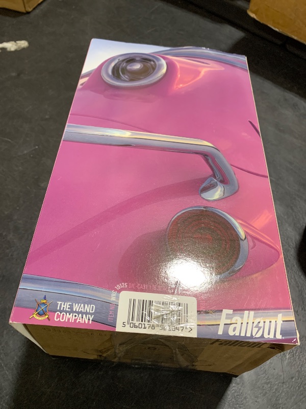 Photo 1 of The Wand Company Fallout Flea Premium Die-Cast Replica Vehicles with Rear Caterpillar Track, steerable Front skids and Open-top Canopy (Hot Pink Snowtrack)

