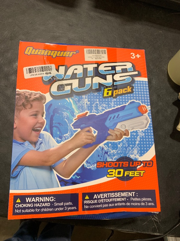 Photo 1 of 600cc Water  for Kids Adults?6 Pack Squirt Blasters Super Water Gun Soaker with Long Range High Capacity for Boys Girls Summer Swimming Pool Beach Outdoor Water Fighting Play Toys Party Favors