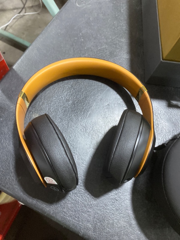 Photo 1 of Beats Studio3 Wireless Noise Cancelling Over-Ear Headphones - Apple W1 Headphone Chip, Class 1 Bluetooth, 22 Hours of Listening Time, Built-in Microphone - Midnight Black