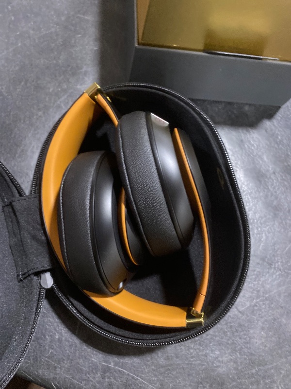 Photo 1 of Beats Studio3 Wireless Noise Cancelling Over-Ear Headphones - Apple W1 Headphone Chip, Class 1 Bluetooth, 22 Hours of Listening Time, Built-in Microphone - Midnight Black
