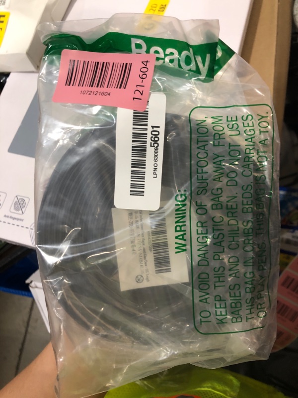 View 2 of 156 Inches Shower Door Magnets Replacement 3/8" Width X 1/8" Thickness, Magnetic Strips for Shower Door Framed Glass Door - 156" Length