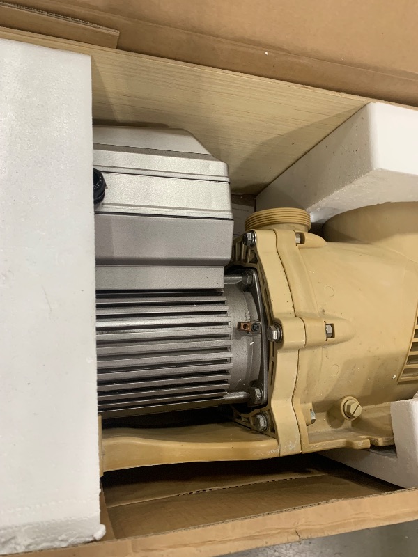 Photo 1 of *** PARTS ONLY *** CIPU Variable Speed Pool Pump 3HP High Performance with Intelligent Control Easy operation and Energy Saving for All-Weather Clean Swimming Pools Water Filter System Replacement 230V Khaki
