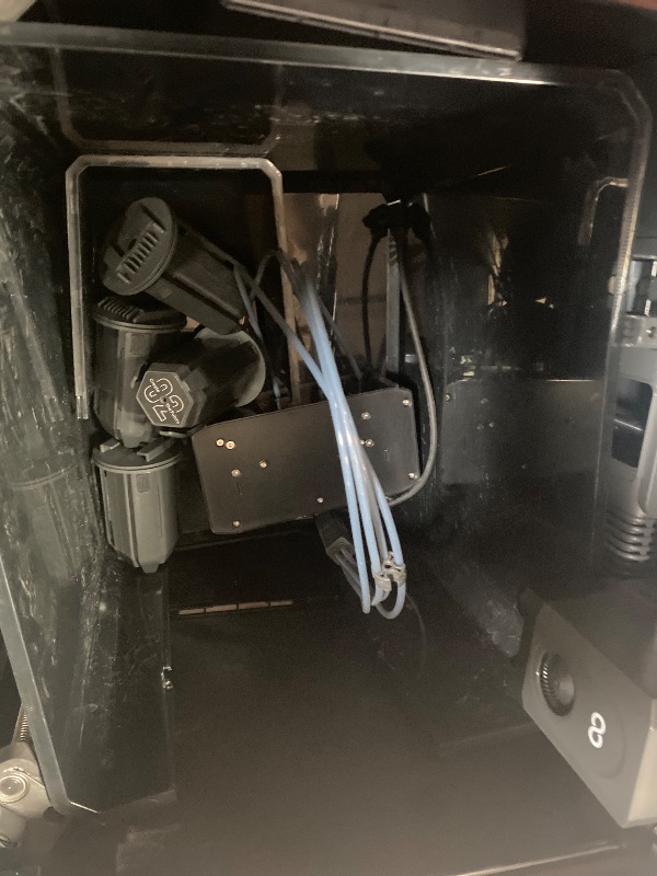 Photo 1 of ***UNABLE TO TEST***ELEGOO Centauri Carbon 2 Combo Multi Color 3D Printer, CoreXY 500mm/s High Speed Multicolor Printing with Canvas, 1-Click Full Auto Leveling and 350°C High-Temp Nozzle, 256x256x256mm Build Volume