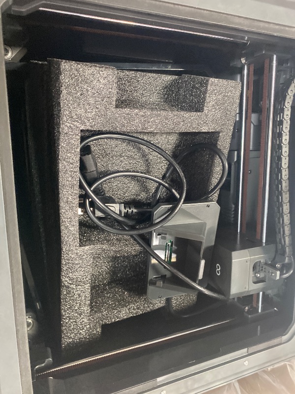 Photo 1 of ***UNABLE TO TEST***ELEGOO Centauri Carbon 2 Combo Multi Color 3D Printer, CoreXY 500mm/s High Speed Multicolor Printing with Canvas, 1-Click Full Auto Leveling and 350°C High-Temp Nozzle, 256x256x256mm Build Volume