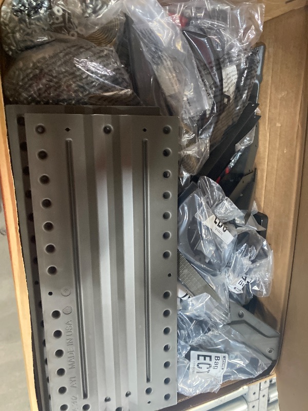 View 5 of ** only 1 box of multiple box set, missing parts ** Lifetime 20 x 8 Ft. Outdoor Storage Shed with Steel Reinforced HDPE Walls, Lockable Doors, Windows, Skylights, Adjustable Shelving, Slip?Resistant Floor, UV?Protected Backyard Shed