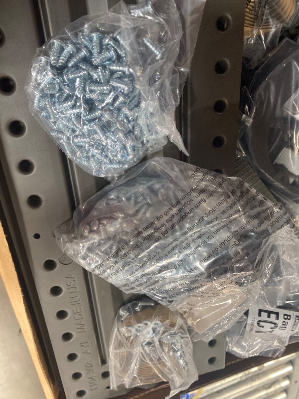 View 3 of ** only 1 box of multiple box set, missing parts ** Lifetime 20 x 8 Ft. Outdoor Storage Shed with Steel Reinforced HDPE Walls, Lockable Doors, Windows, Skylights, Adjustable Shelving, Slip?Resistant Floor, UV?Protected Backyard Shed