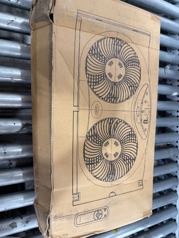 Photo 1 of ***for parts*** Bionaire Digital Window Fan with Remote Reversible Airflow Thermostat