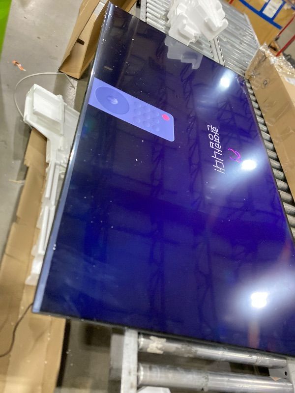 View 3 of **power cord not included**LG QNED AI 4K Smart TV 75-Inch ** missing remote and stand, not in original box **