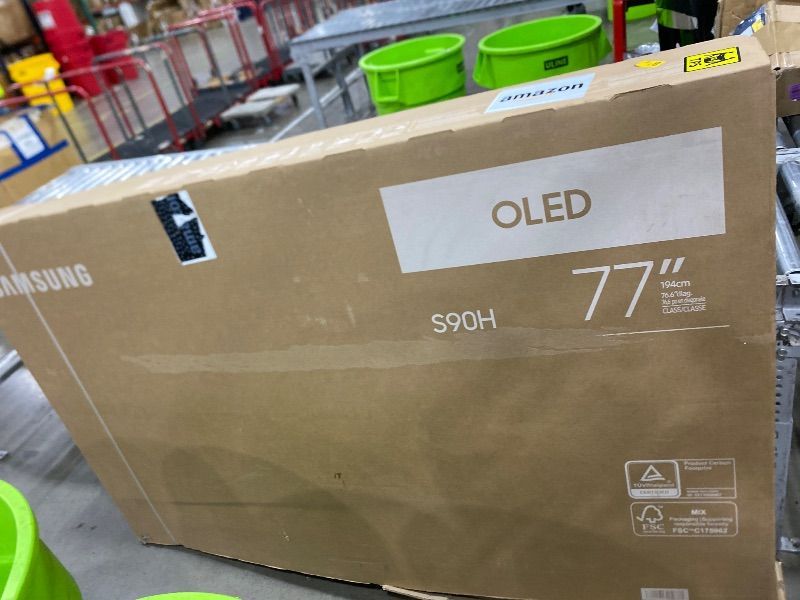 View 2 of **power cord not included**LG QNED AI 4K Smart TV 75-Inch ** missing remote and stand, not in original box **