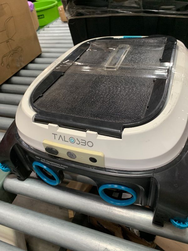 View 4 of (2026 Upgrade) TALOSBO C1 Wall Climbing Robotic Pool Cleaner, Black