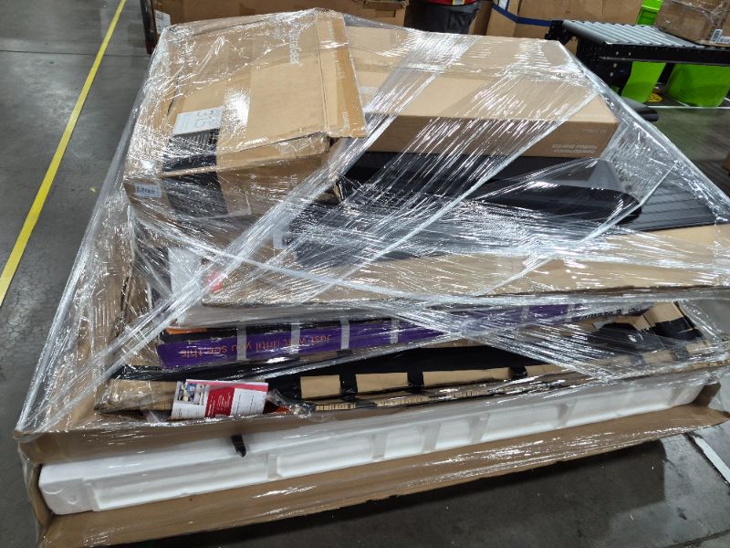 View 2 of 
Box Size: Damaged & Random TVs (Truck/Trailer Pickup Only) | This pallet includes approximately 8–10 mixed televisions, consisting of damaged, untested, and random-condition TVs. These units come directly from return centers and may have cracked screens,
