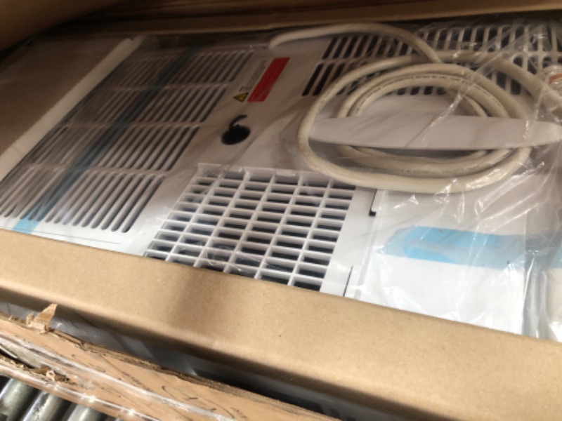 View 3 of 14,000 BTU Portable Air Conditioner, 4-IN-1 Portable AC Unit for Large Rooms Up to 750 Sq. Ft. with Cooling, Dehumidifier, Fan, Sleep, Auto Swing, LED Display, 24H Timer, Remote & Installation Kits