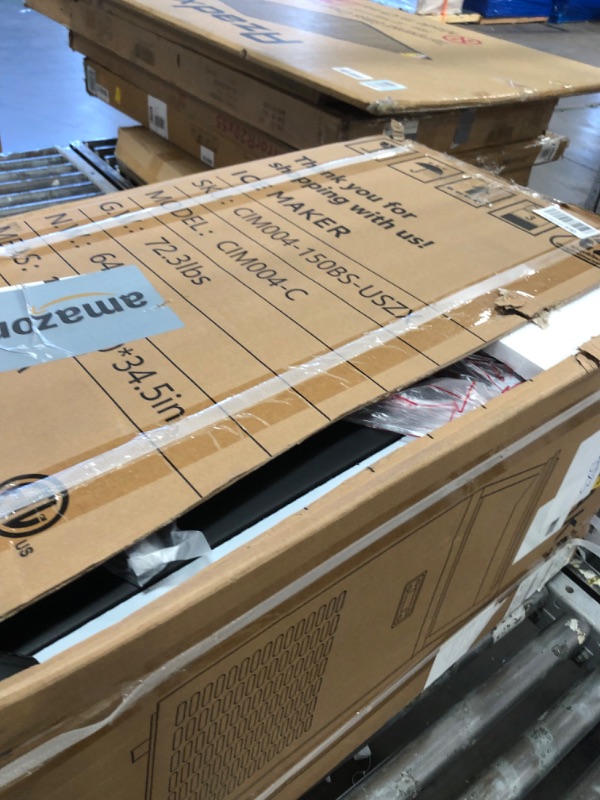 View 2 of *** Check COMMENTS***.  EUHOMY Commercial Ice Maker Machine, 150lbs/24H Stainless Steel Under Counter ice Machine with 33lbs Ice Storage Capacity, Freestanding Ice Maker.