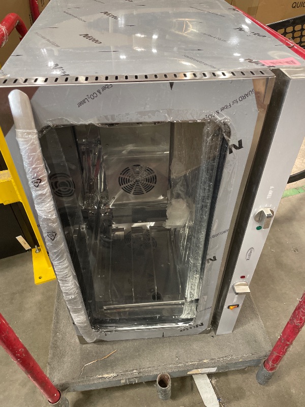 View 2 of **SEE NOTES** GLASSES Shattered - KoolMore 32 in. Commercial Countertop Convection Oven, Holds Full Size Pans, 4 Racks and 3500W of Power, 240V in Stainless-Steel, ETL Listed for Safety and Sanitation (KM-CTCO-44)