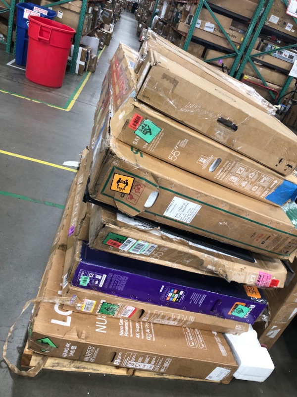 View 2 of Nellis Variety Box: TV Pallet | See Notes for Details