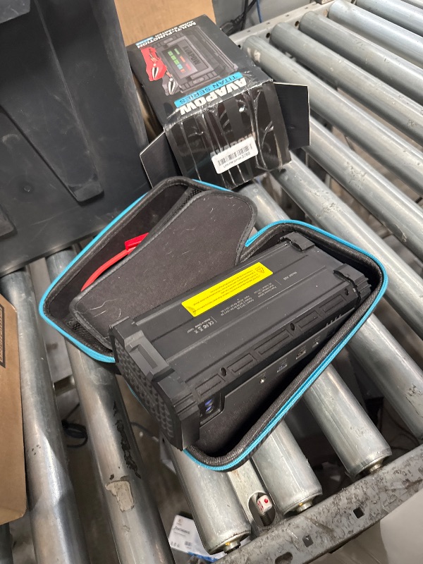 Photo 1 of ****DAMAGED NON FUNCTIONAL, PARTS ONLY **** AVAPOW 6000A Battery Jump Starter Portable